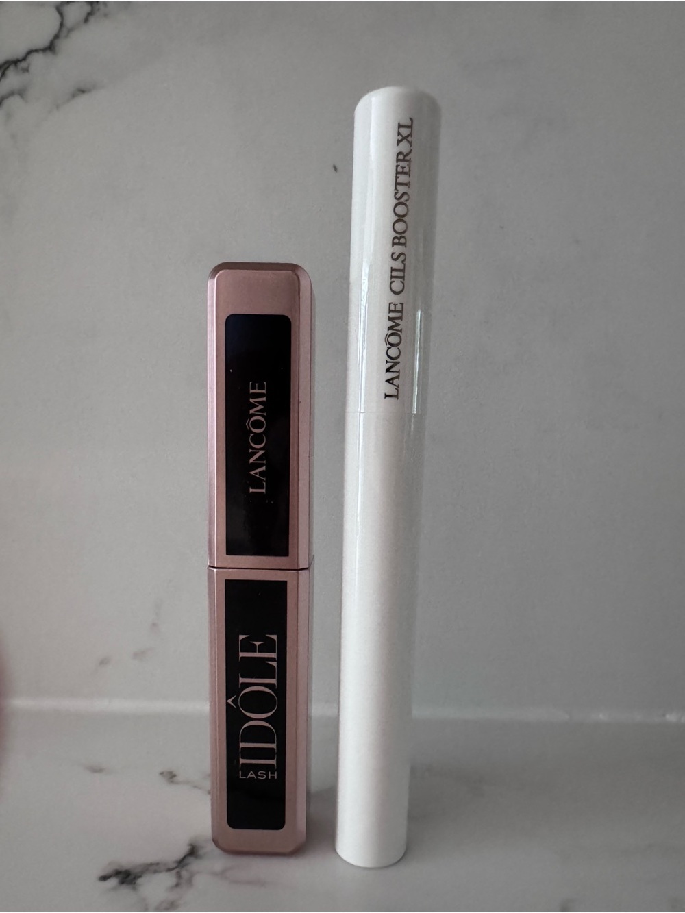 Lancôme Idôle Lash Mascara & Cils Booster XL Duo - Rose Gold and White
